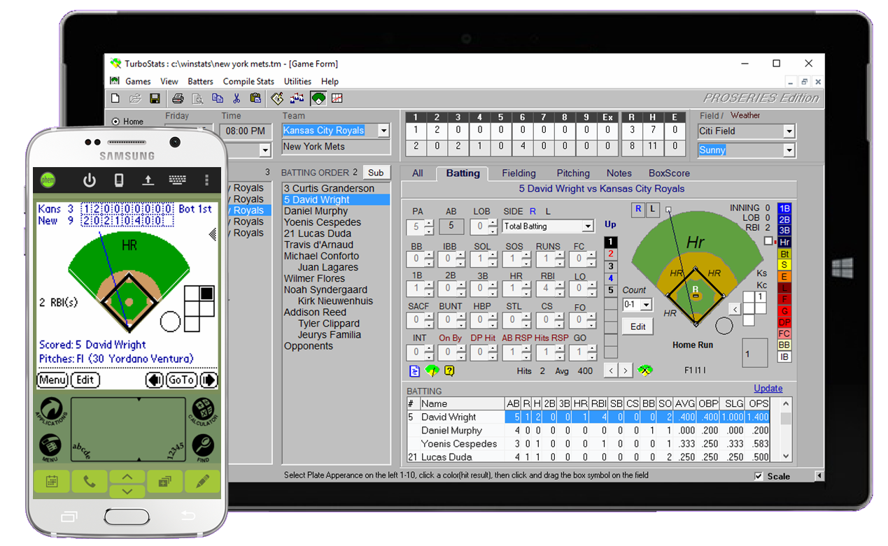 Softball Spray Chart Printable