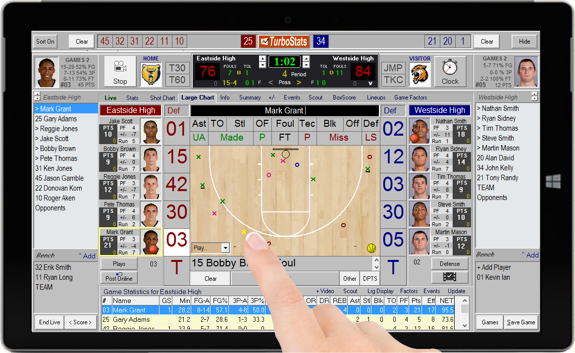 Basketball Tournament Software