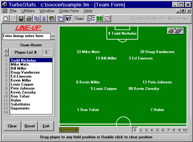 football statistics programs